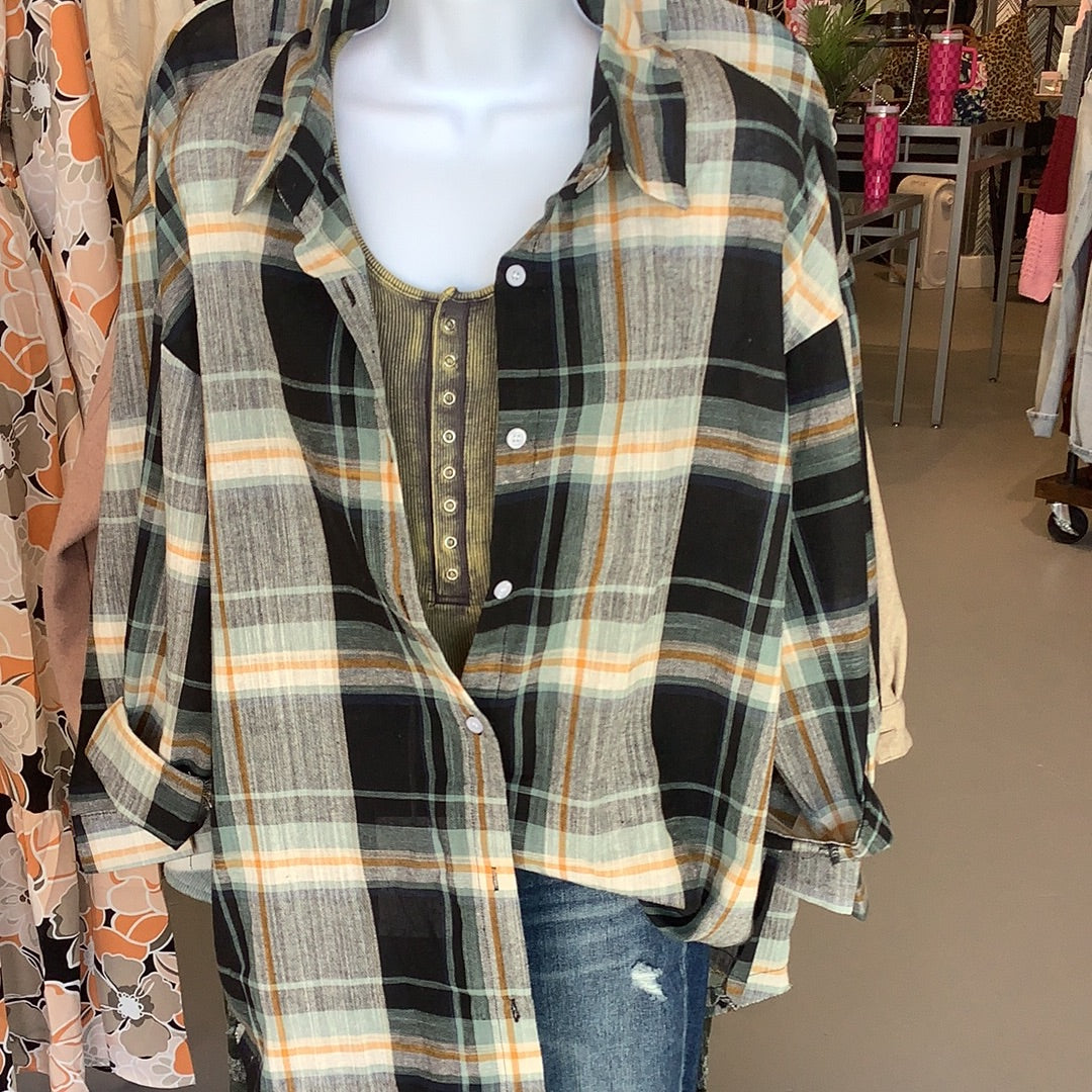 Assorted Distressed Flannel