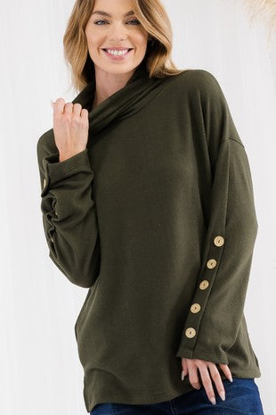 Assorted Sweater with Side Button