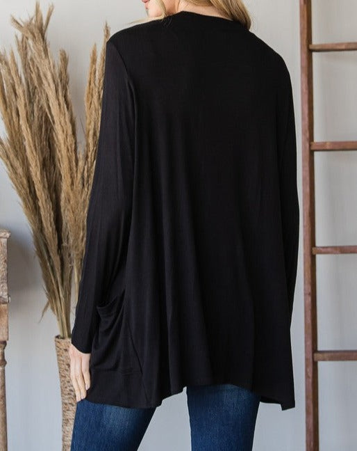 Casual Cardigan with Pockets