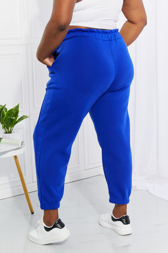 Zenana Full Size Can't Stop Me Paperbag Waist Joggers- ONLINE ONLY 2-10 day Shipping