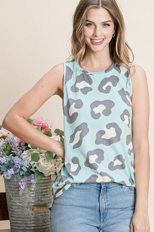 Anima Print Tank Top - In Store