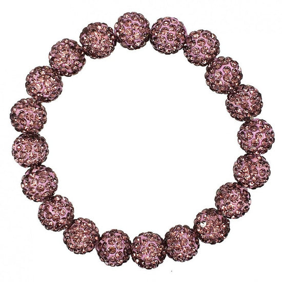 Shamballa Beaded Stretch Bracelet